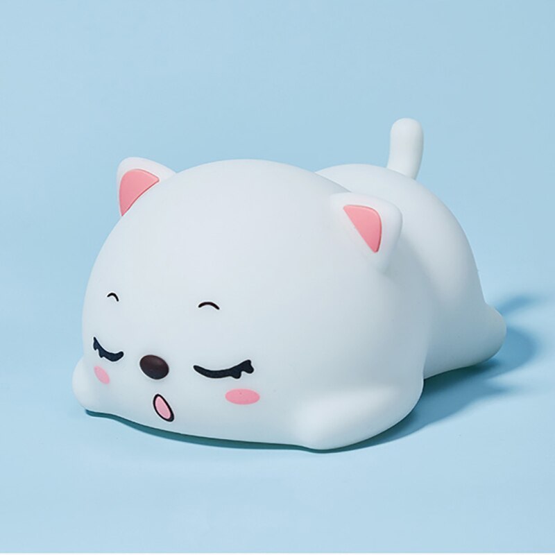 Cute Kitty Small LED Nightlight Lamp