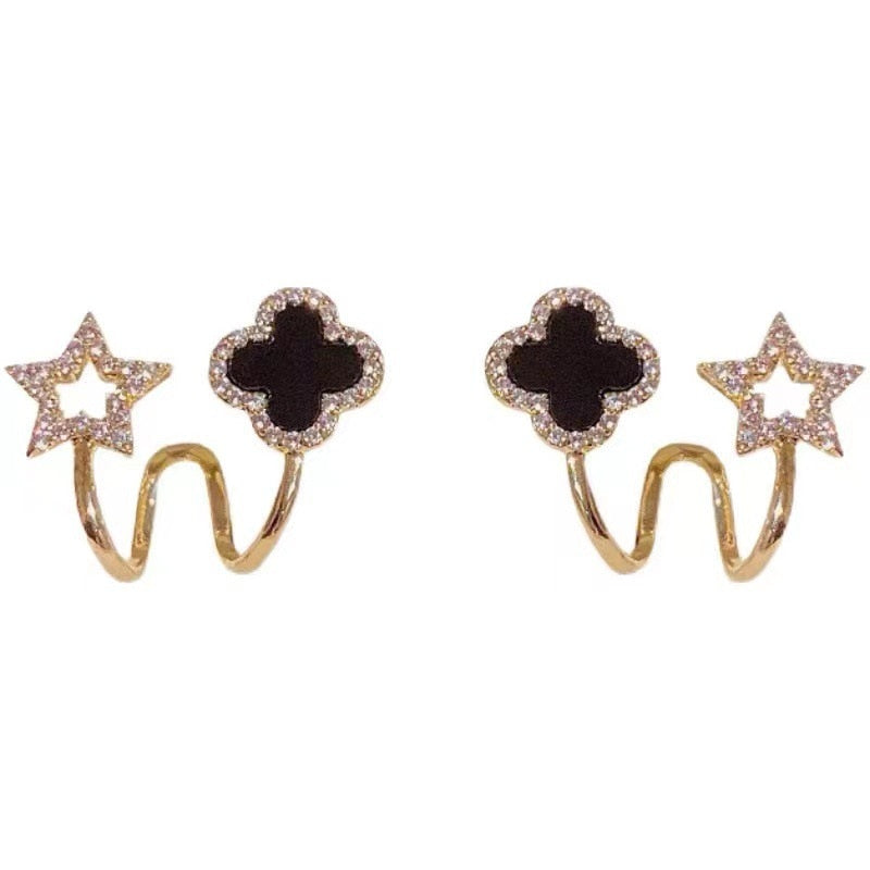 Befez | Cute Four Leaf Clover Fashion Earrings