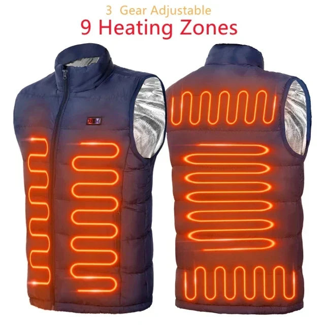Warm Heated Jacket for Men and Women Outdoor