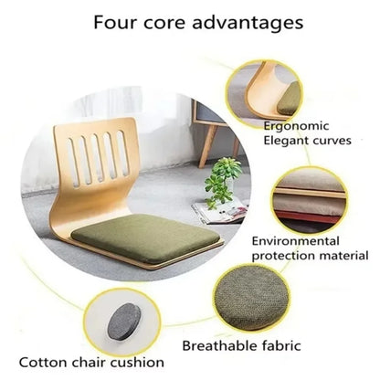 Foldable Traditional Japanese Floor Chair