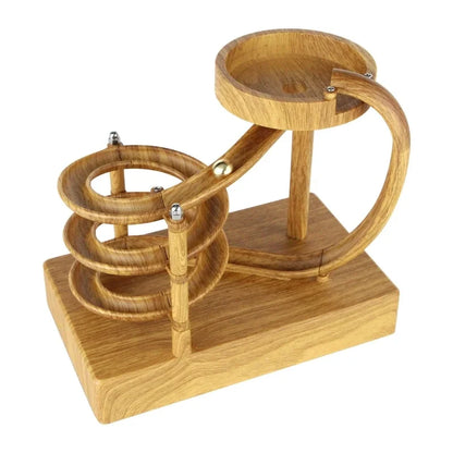 Unique Handcrafted Wooden Kinetic Desk Toy