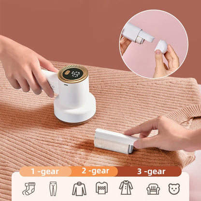 Portable Double-Sided Lint Roller Remover Tool