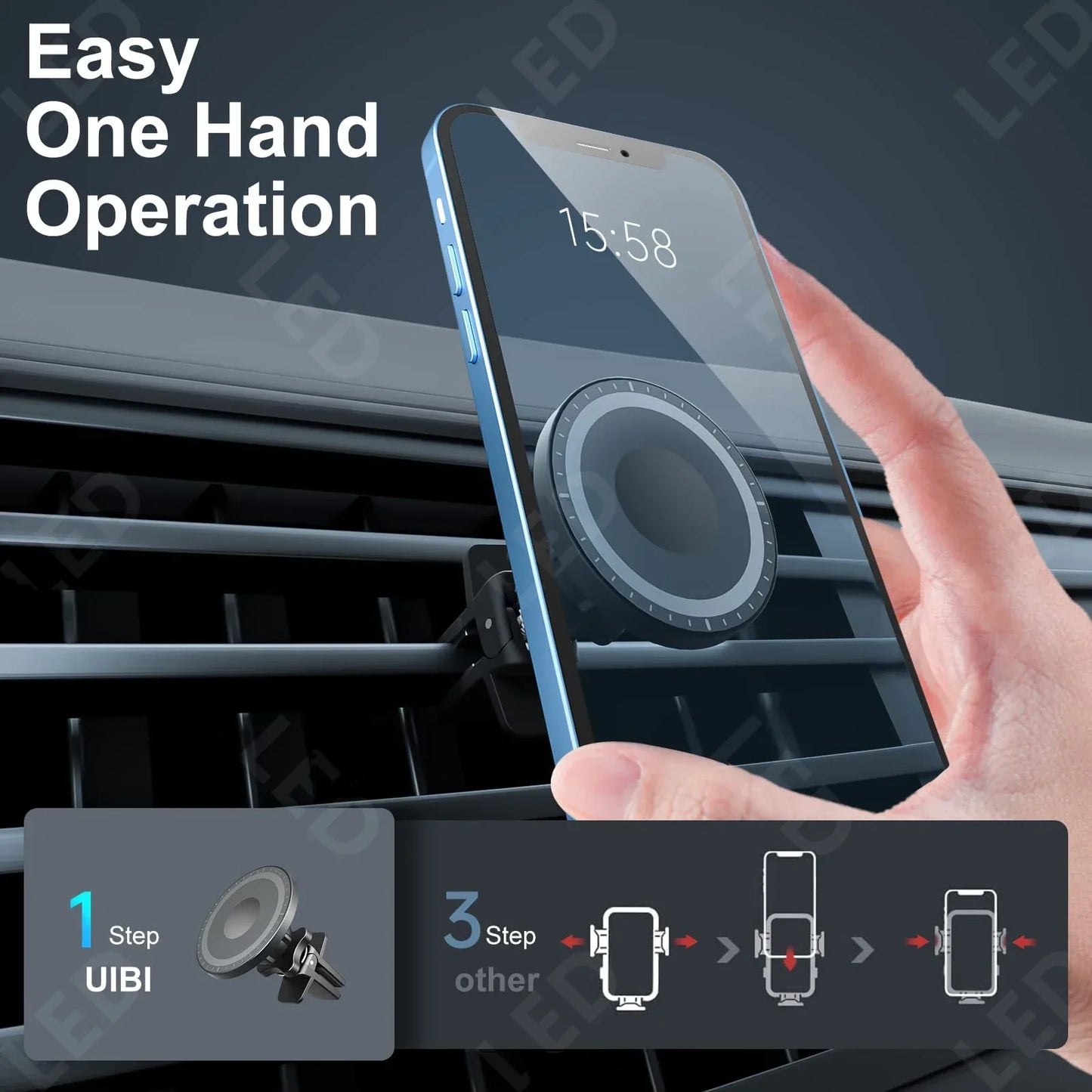 Befez Magnetic Car Phone Holder Mount