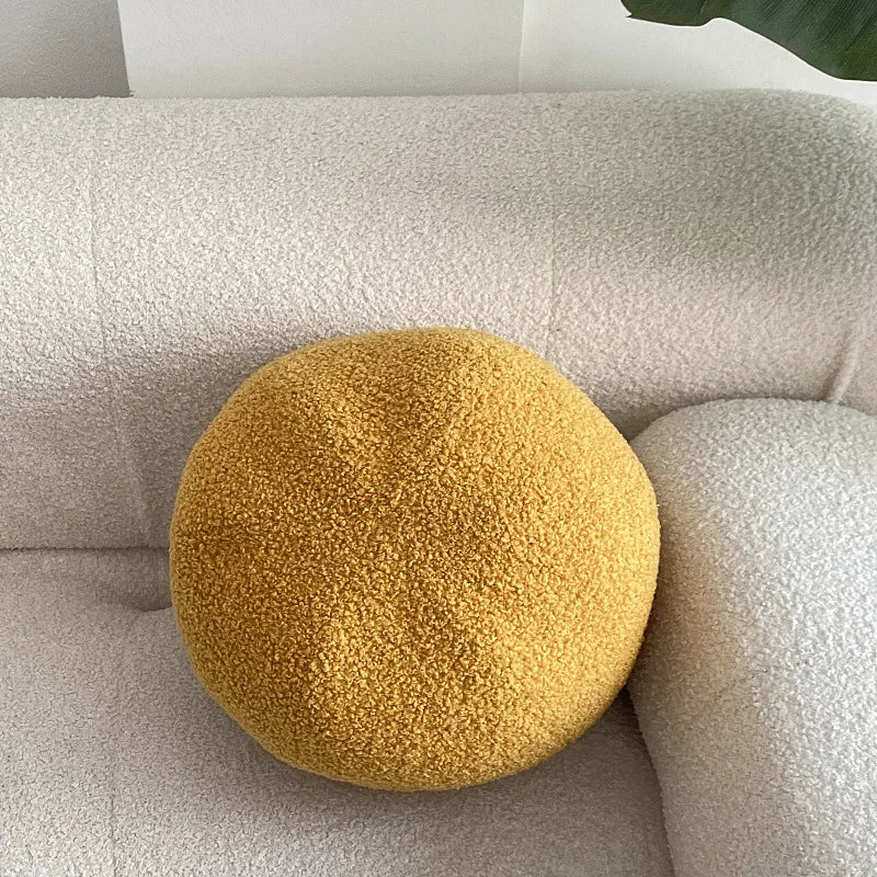 Soft Abstract Throw Pillow