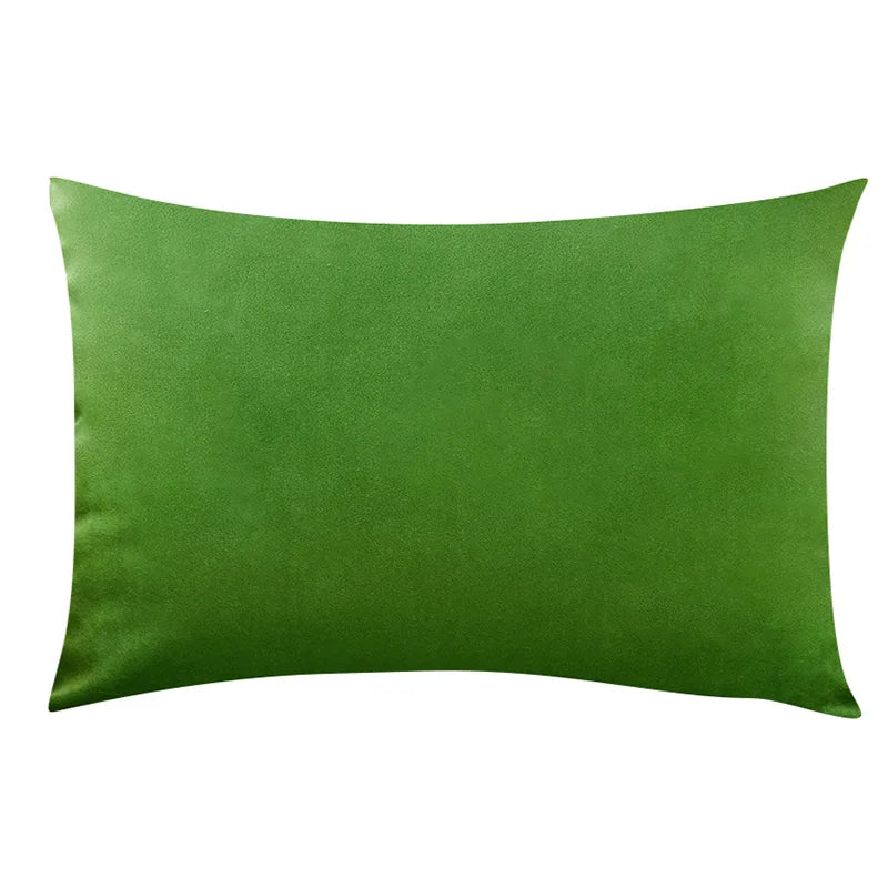 Soft Velvet Pillow in Bright Pastel Colors for Home