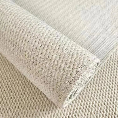 Natural Fiber Non-Slip Rug for Living Room and Bedroom
