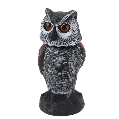 Outdoor Bird Repellent Owl Decoy
