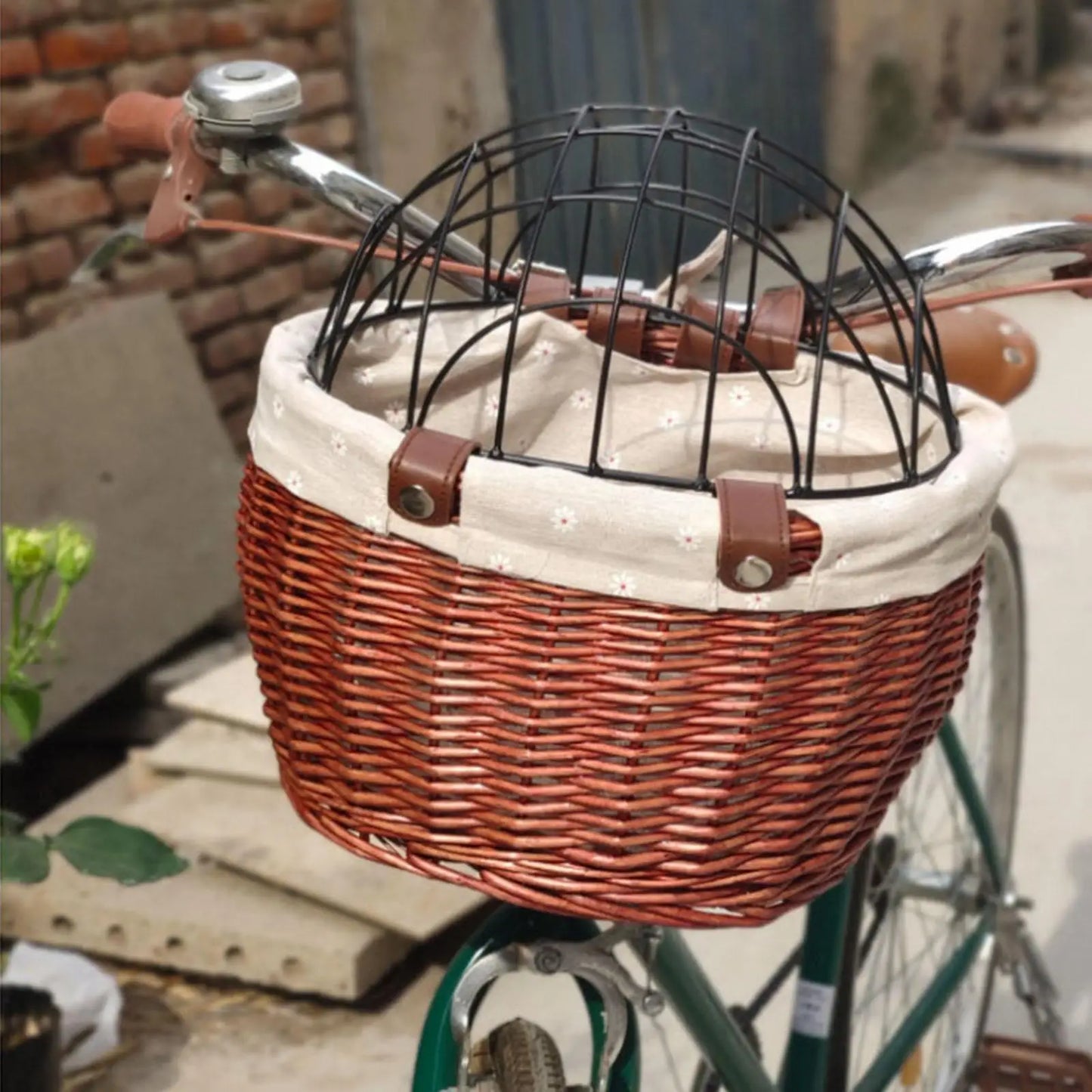 Durable Pet Bike Carrier Basket