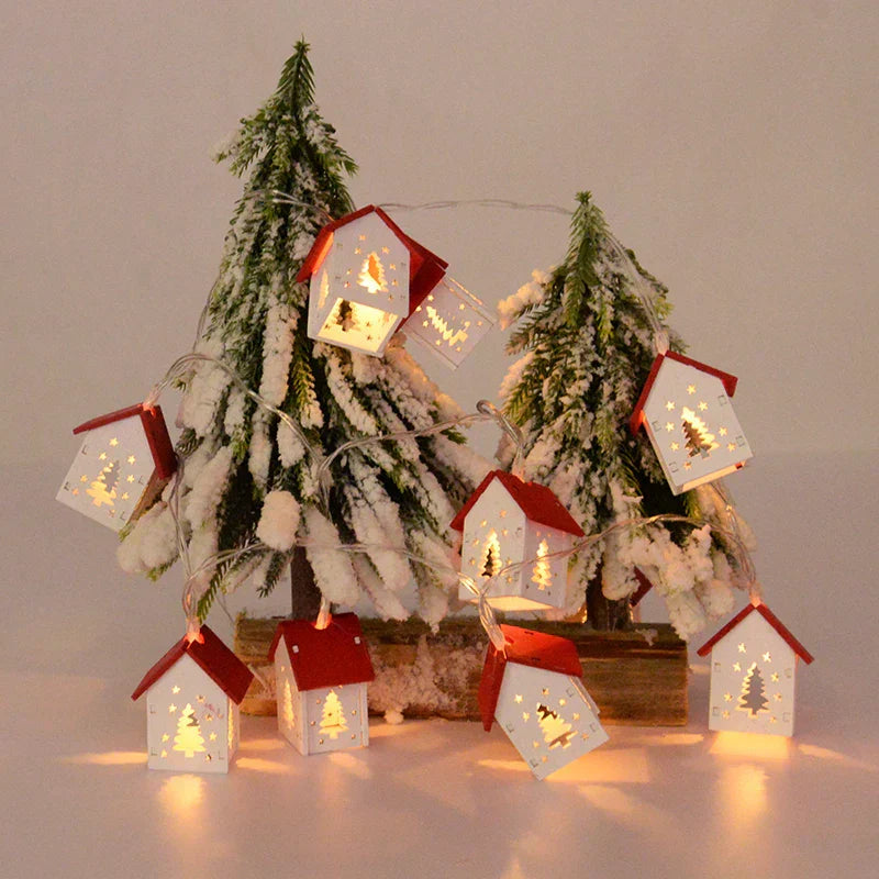 Cozy Wooden LED Home Lighting Strip