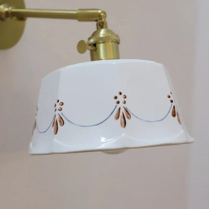 Vintage Style Japanese Wall Light with Switch