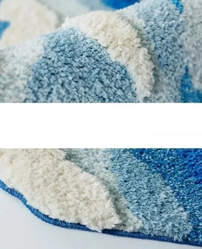 Ocean Blue Area Rug