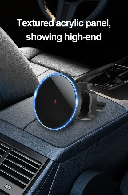 Fast Wireless Car Phone Mount Charger