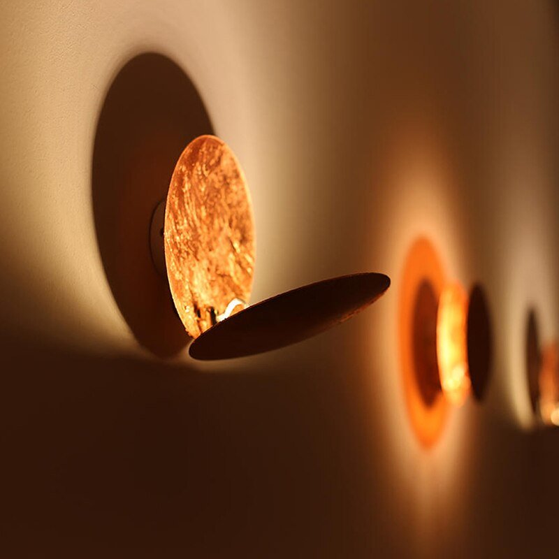 Unique Solar Eclipse Wall Light