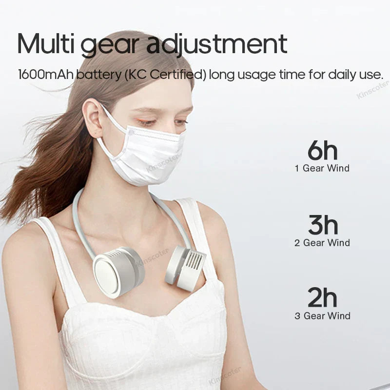 Personal Mini Neck Air Cooler Fan