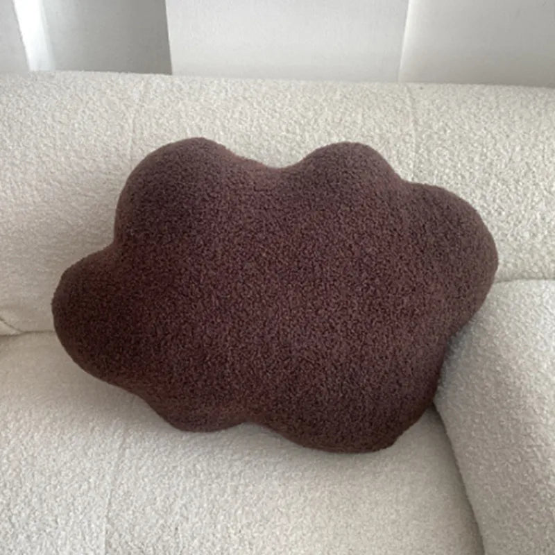 Soft Abstract Throw Pillow