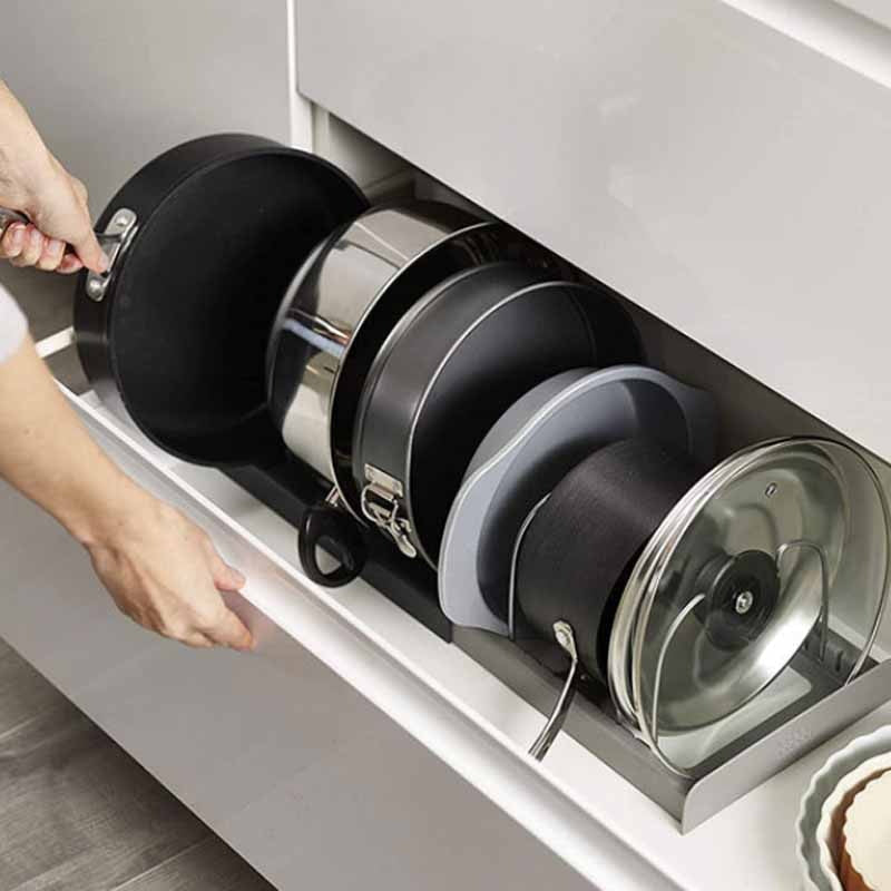 Space Saving Kitchen Cabinet Organizer