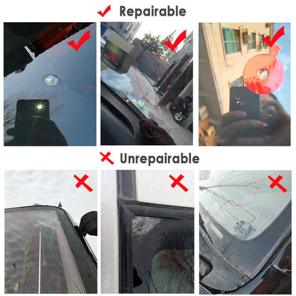 Easy Windshield Glass Repair Kit