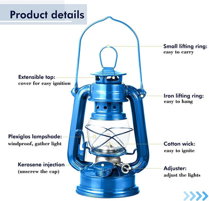 Retro Style Portable Oil Lantern Light