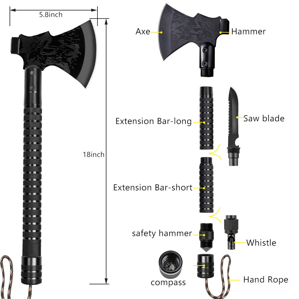 Portable Compact Folding Camp Axe