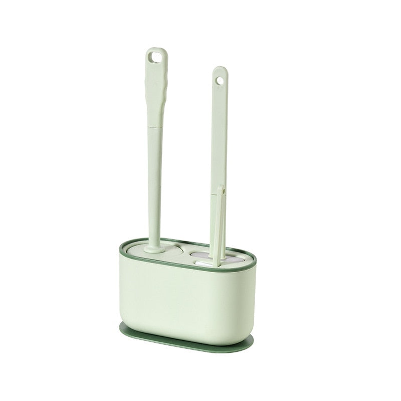 Befez | Bathroom Wall Mount Toilet Brush Holder Set