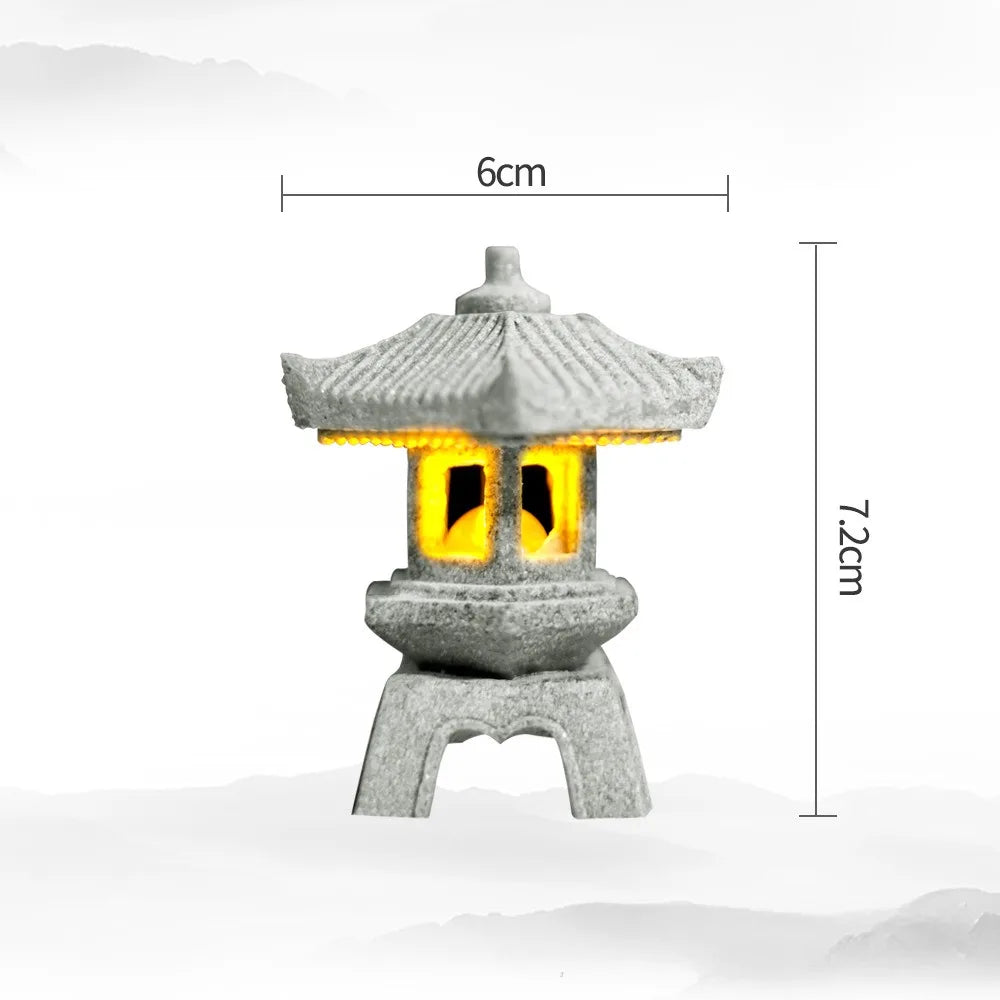 Small Zen Garden Stone Ornament