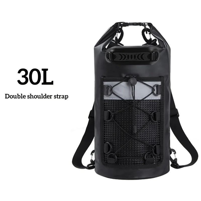Waterproof Dry Sack Bag 10/20/30L Roll Top Backpack