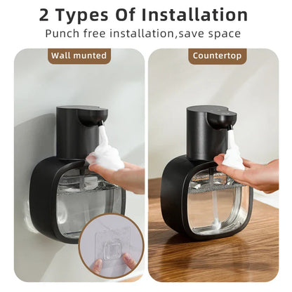 Touchless Wall Mount Automatic Foam Soap Dispenser