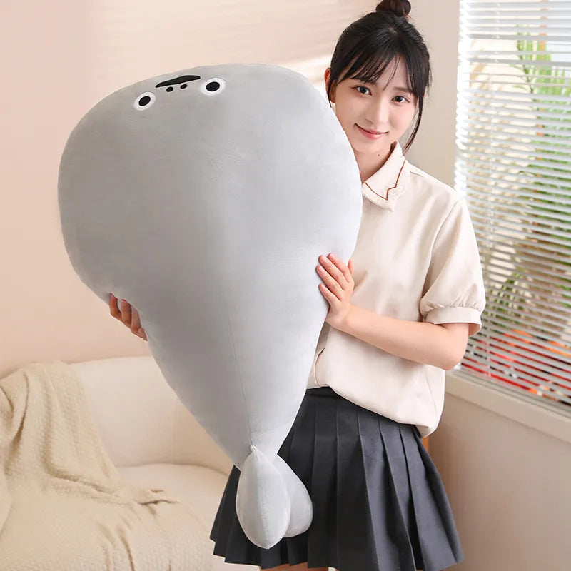 Cuddly Large Whale Soft Toy