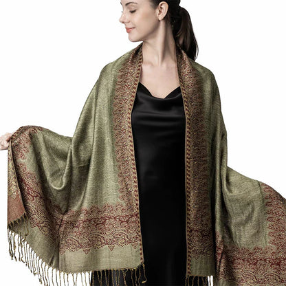 Soft Cashmere Women's Scarf Luxury Warm Print