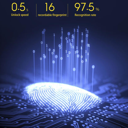 Secure Electronic Fingerprint Cabinet Lock