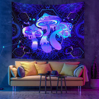 Vibrant Colorful Wall Hanging Tapestry