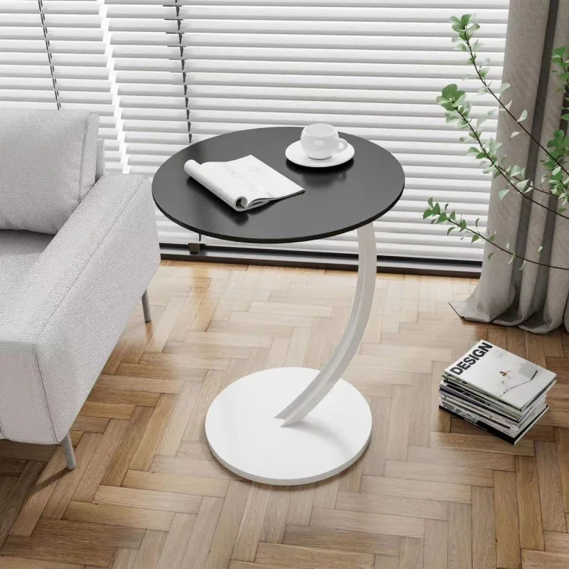 Sturdy Round End Table for Home and Office Use