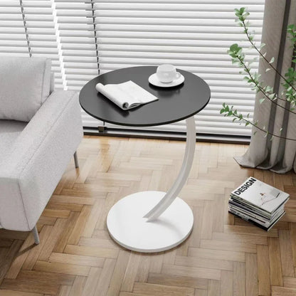 Sturdy Round End Table for Home and Office Use