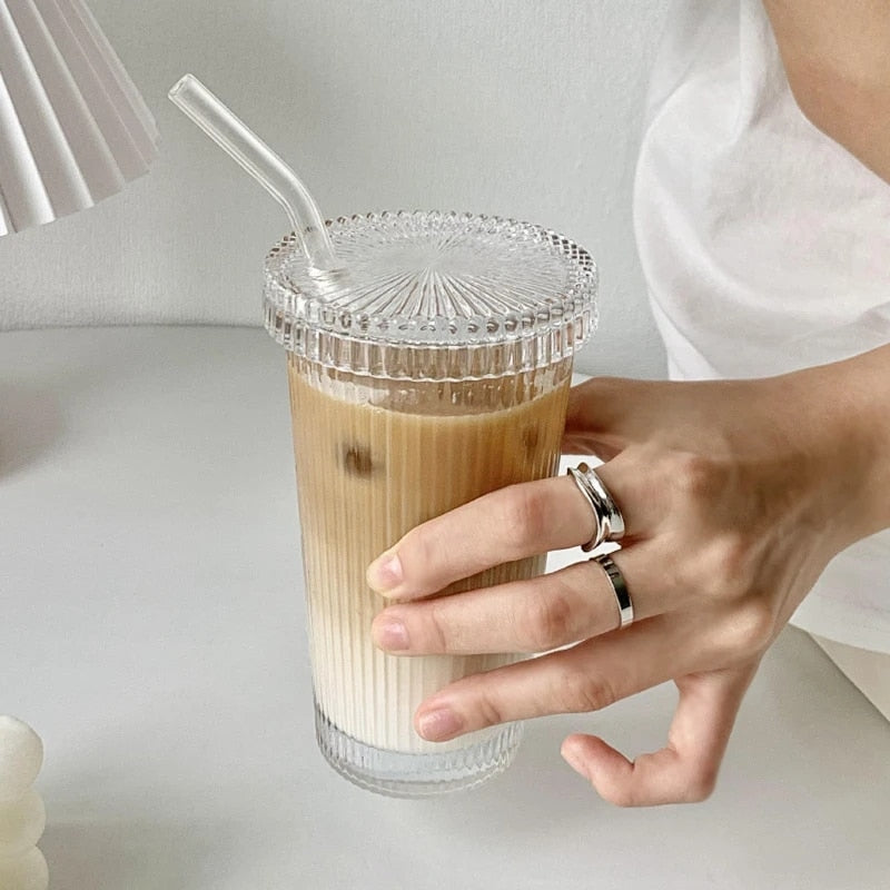 Elegant Clear Glass Tumbler - Befez