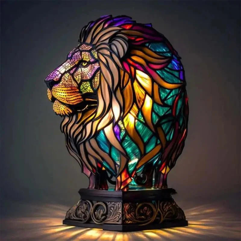Colorful 3D Animal Table Lamp - Befez