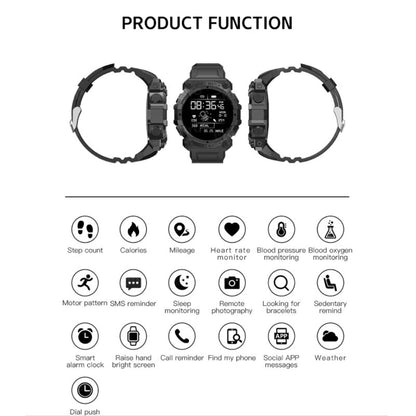 Fitness Tracker Bluetooth Smartwatch