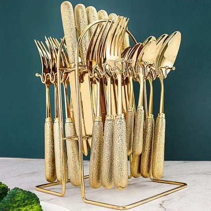 Premium Stainless Steel Silverware Set for Daily Use - Befez