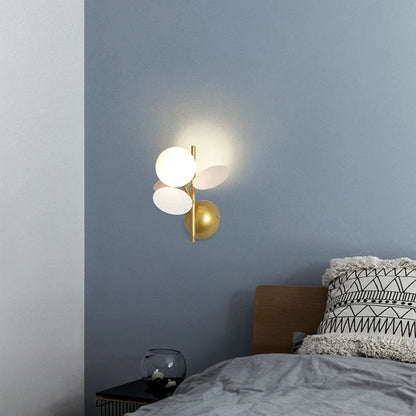 Stylish LED Glass Wall Light Fixture