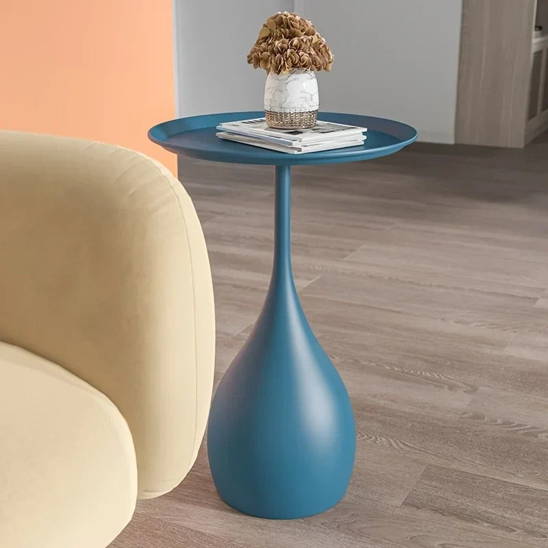 Compact LED End Table with Modern Sleek Design