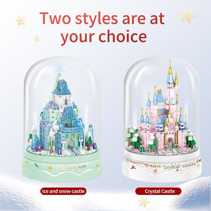 Colorful Castle Musical Jewelry Box
