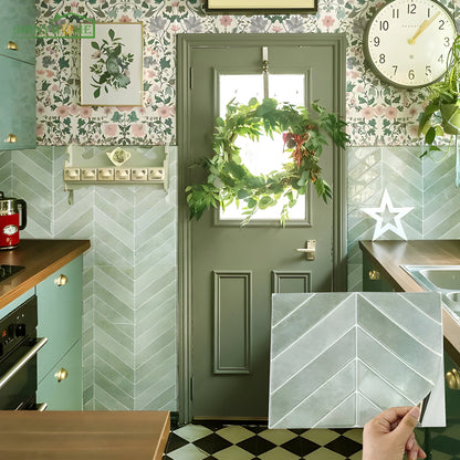 Easy Stick 3D Wall Panels Self Adhesive Waterproof Tiles