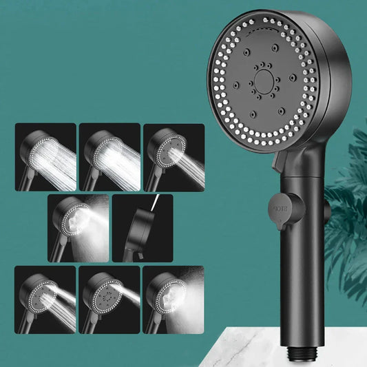 Premium Shower Head with 8 Spray Settings - Befez