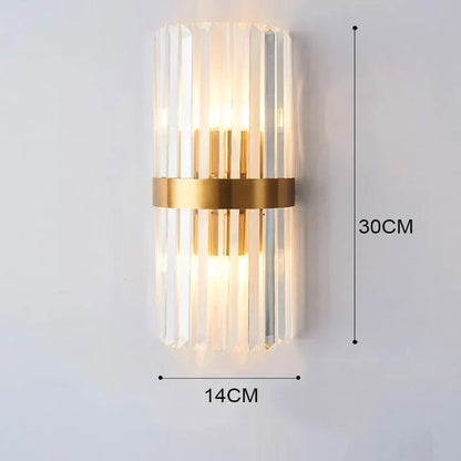Premium Gold LED Wall Light Fixture