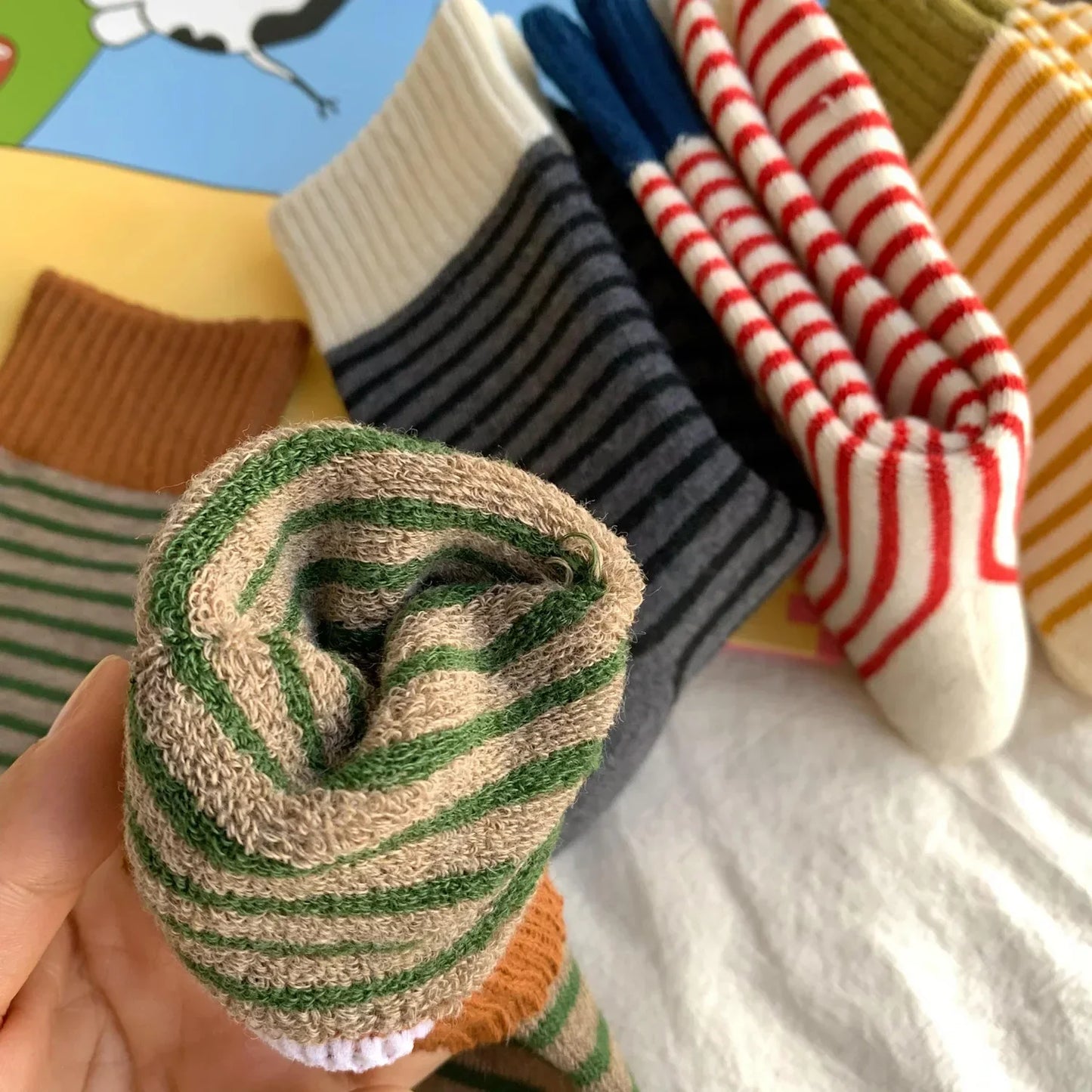 Cozy Women's Wool Socks for Winter