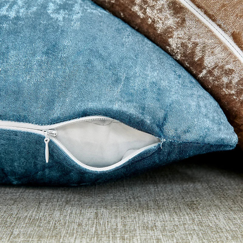 Plush Velvet Accent Pillow for Home Decor