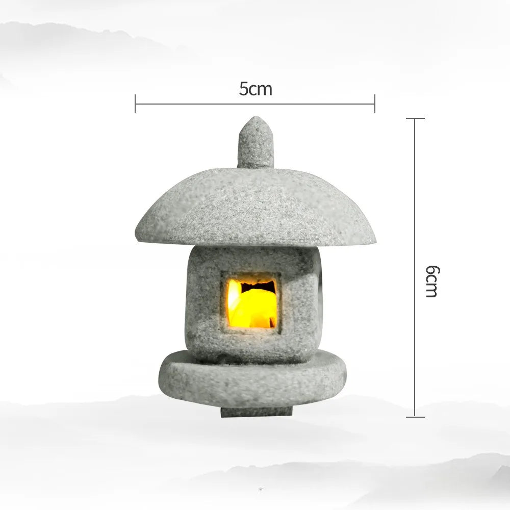 Small Zen Garden Stone Ornament - Befez
