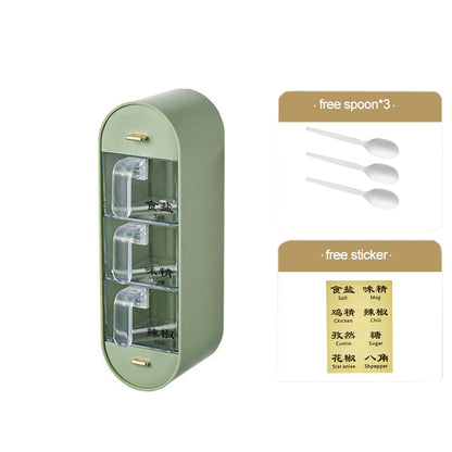 Space-Saving Wall-Mounted Spice Rack Organizer - Befez