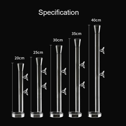 Clear Fish Tank Feeding Tube Aquarium Accessory