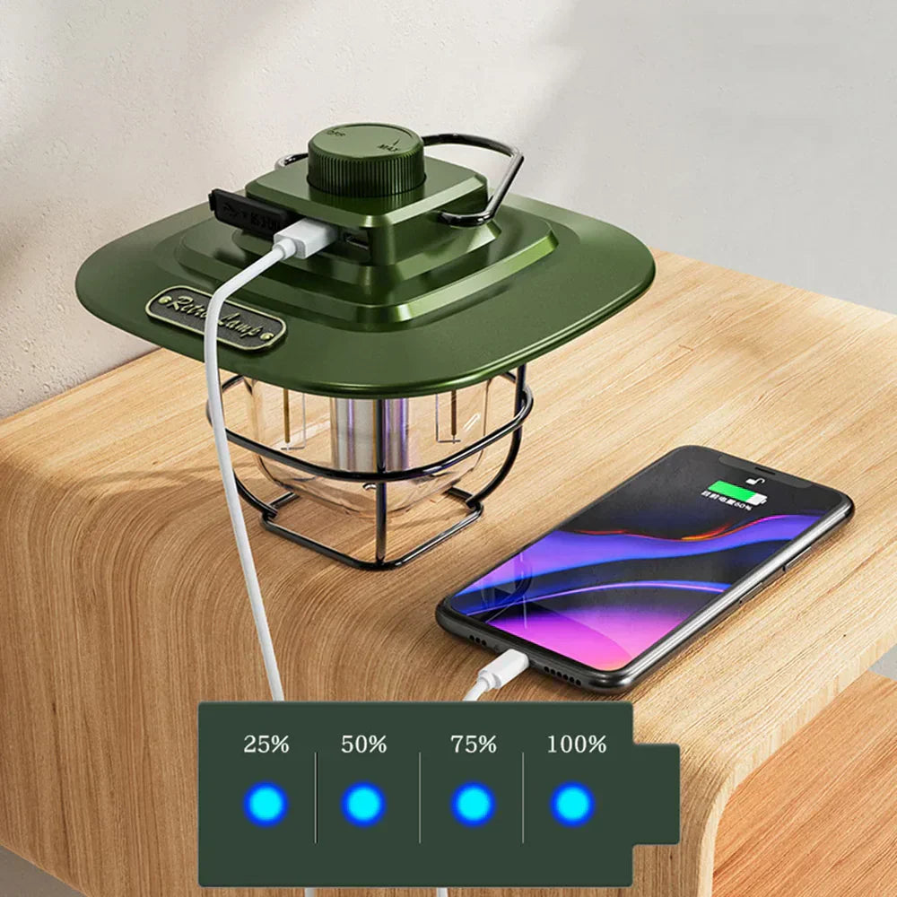 Portable Rechargeable Camping LED Light