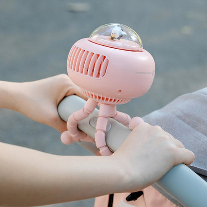 Compact Lightweight Baby Stroller Fan